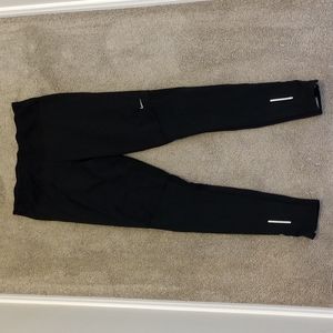 Nike fleece lined running tights